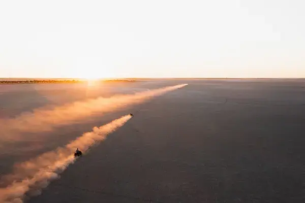 05 Quad Biking Makgadikgadi Salt Pans Botswana