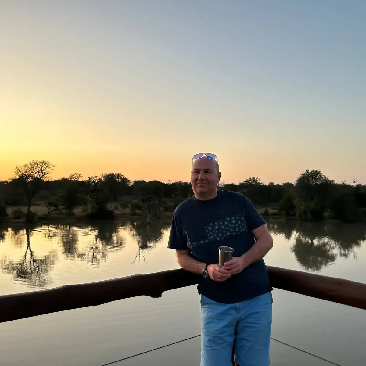 Ali on safari