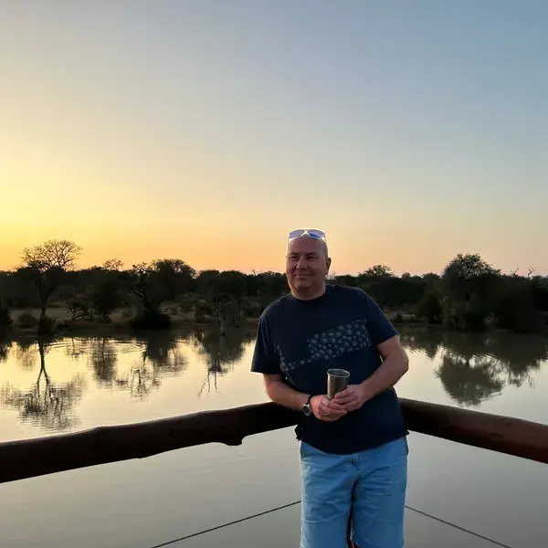 Ali on safari