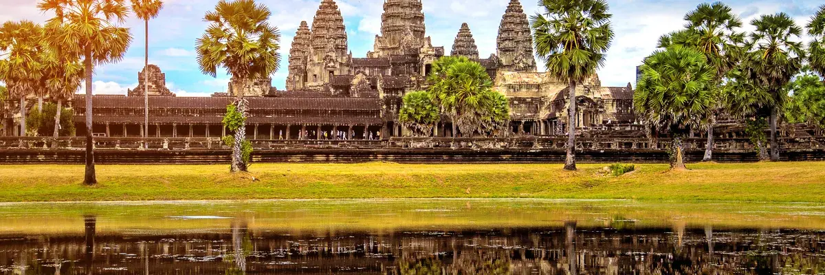 Angkor wat siem reap cambodia canva
