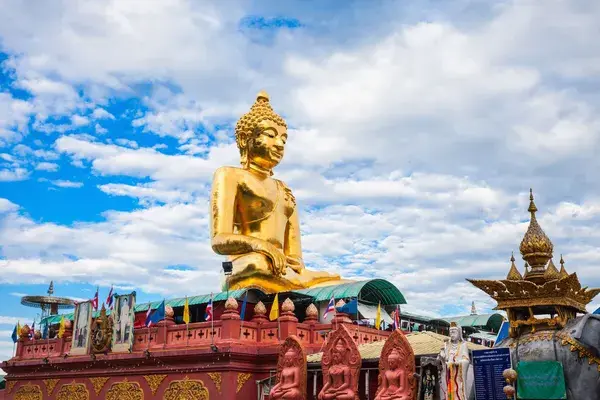 Big buddha Golden Triangle Thailand