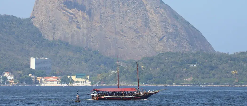 Boat trip in Rio