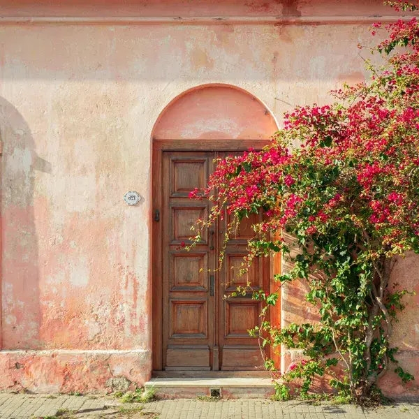 Colonia street Uruguay