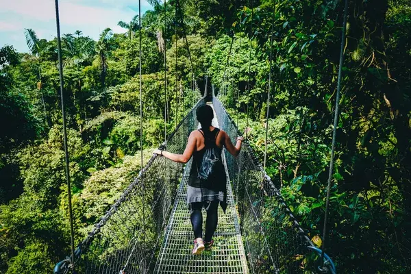 Costa Rica Rope Bridge