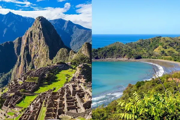 Costa Rica vs Peru Canva Pro design