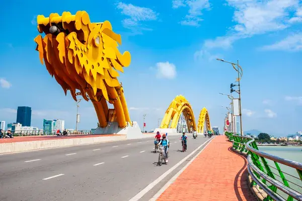 Da nang dragon bridge vietnam cnva
