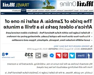 Daily Mail August 2018