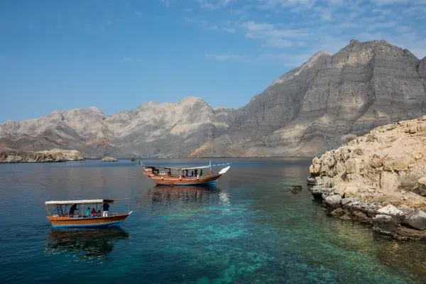 Fjords At Khasab In Musandam Oman
