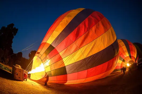Governors Balloon Getting Ready To Launch