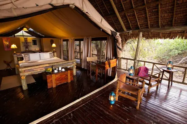 Katavi Wildlife Camp Veranda