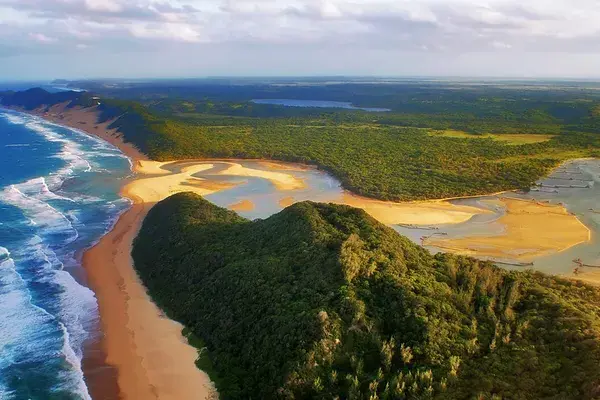 Kosi Forest Lodge Aerial View