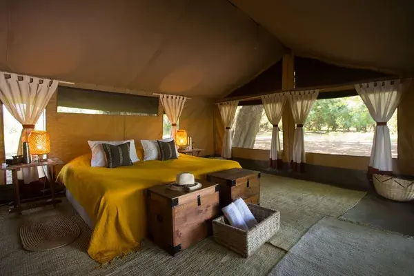 Lales  Camp  Bedroom  Yellow