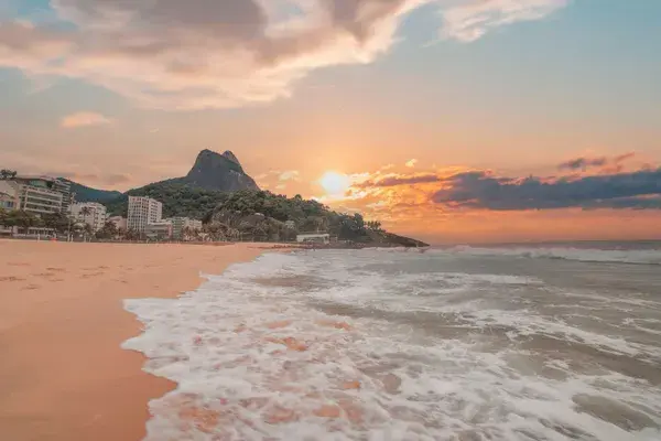 Leblon Beach Rio Brazil