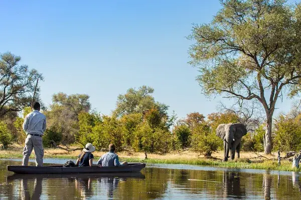 Machabasafaris l Elephant river safari Botswana