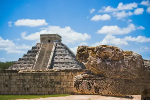 Ruins of Chichen Itza Snake view Mexico via Marv watson Unsplash