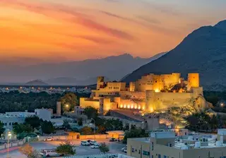 Nakhal Fort Nakhal Sultanate of Oman Canva Pro