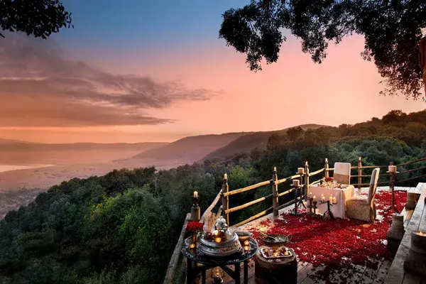 Ngorongoro  Crater  Lodge  Private  Dinner