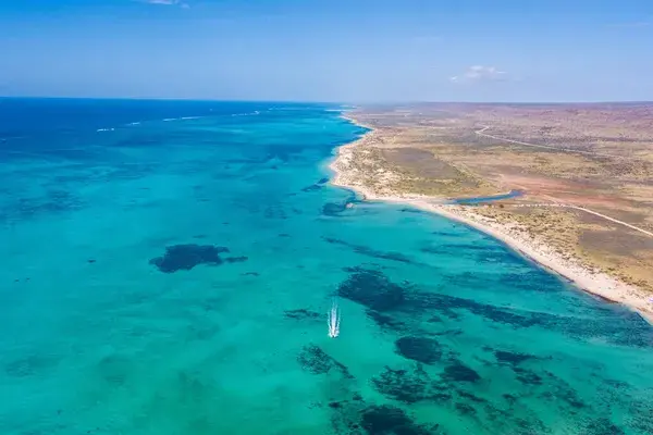 Ningaloo reef aerial