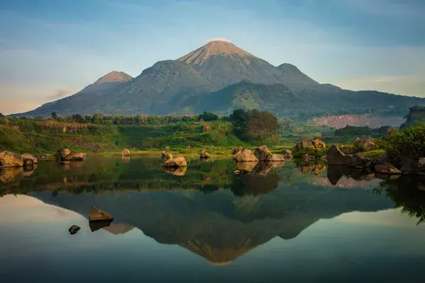 Penanggungan Mountain Mojokerto Indonesia