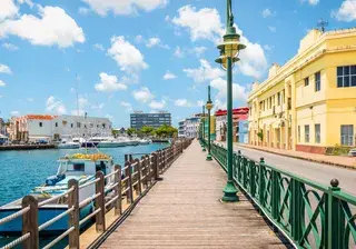 Promenade at marina of Bridgetown Barbados C Anva Pro