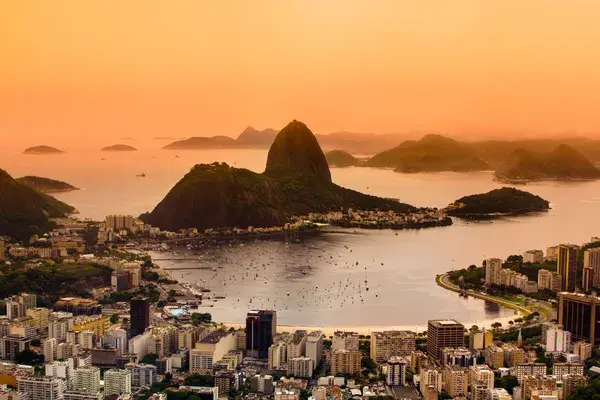 Rio de Janeiro sunset Brazil