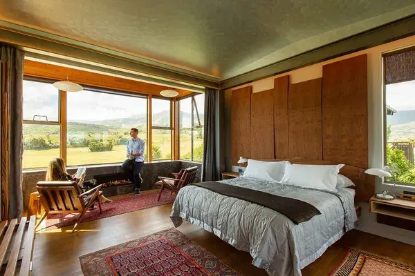 Room View Hapuku Lodge New Zealand