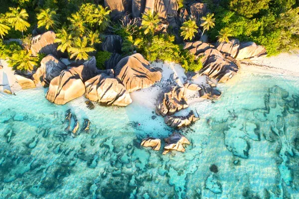 Seychelles Aerial View