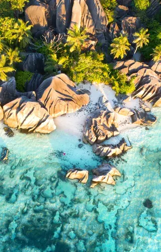 Seychelles Aerial View