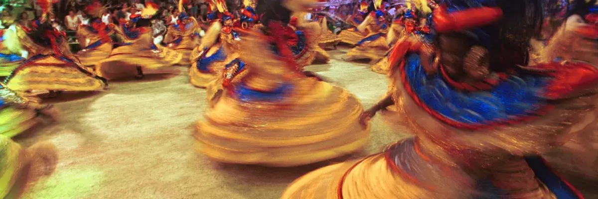 Spinning dancers at Carnival Rio de Janeiro Brazil Canva Pro