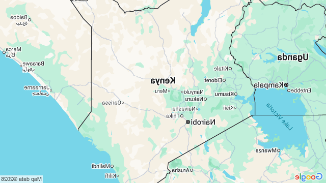 Google Map of Kenya