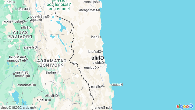 Google Map of Chile