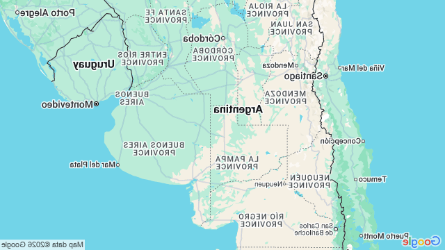 Google Map of Argentina