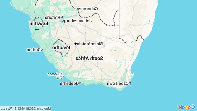 Google Map of South Africa