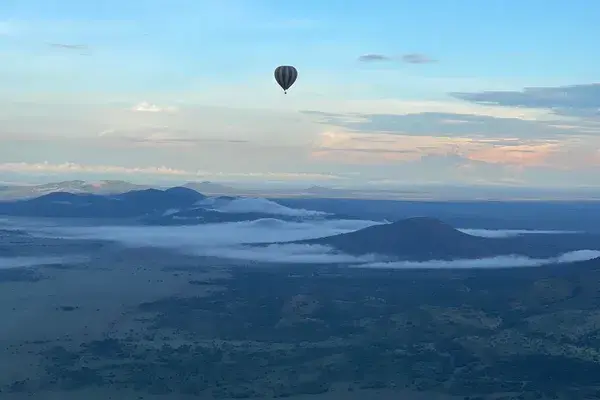Trans serengeti balloon trip