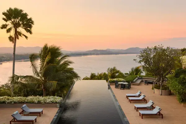View with pool amanpuri koh samui thailand website